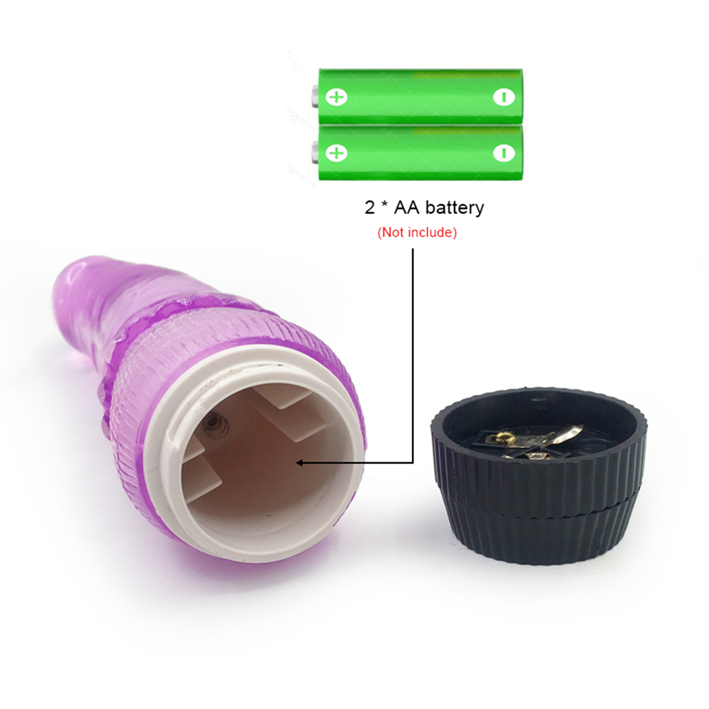 Jelly Vibrating Dildo 