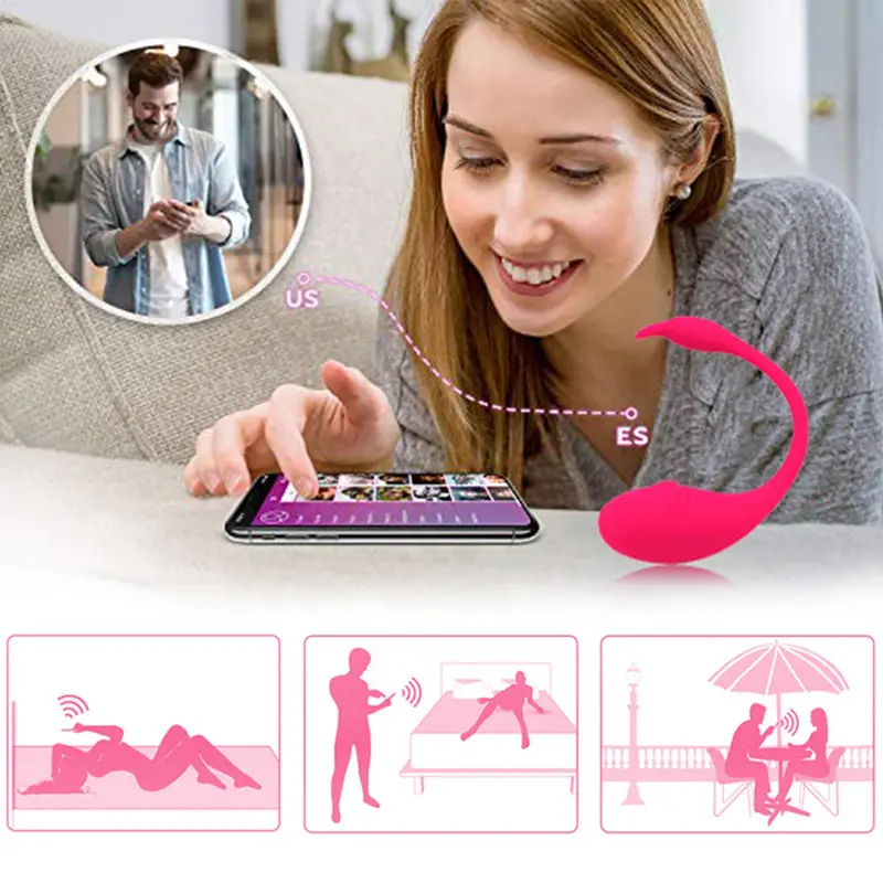 Female Adult Toy Clitoral App Controlled Vibrator - Image 3