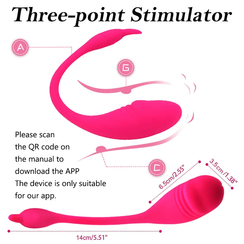 Female Adult Toy Clitoral App Controlled Vibrator - Image 2