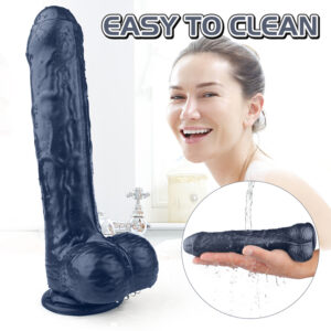 Personalised Black Suction Cup Dildo 7.48 Inch
