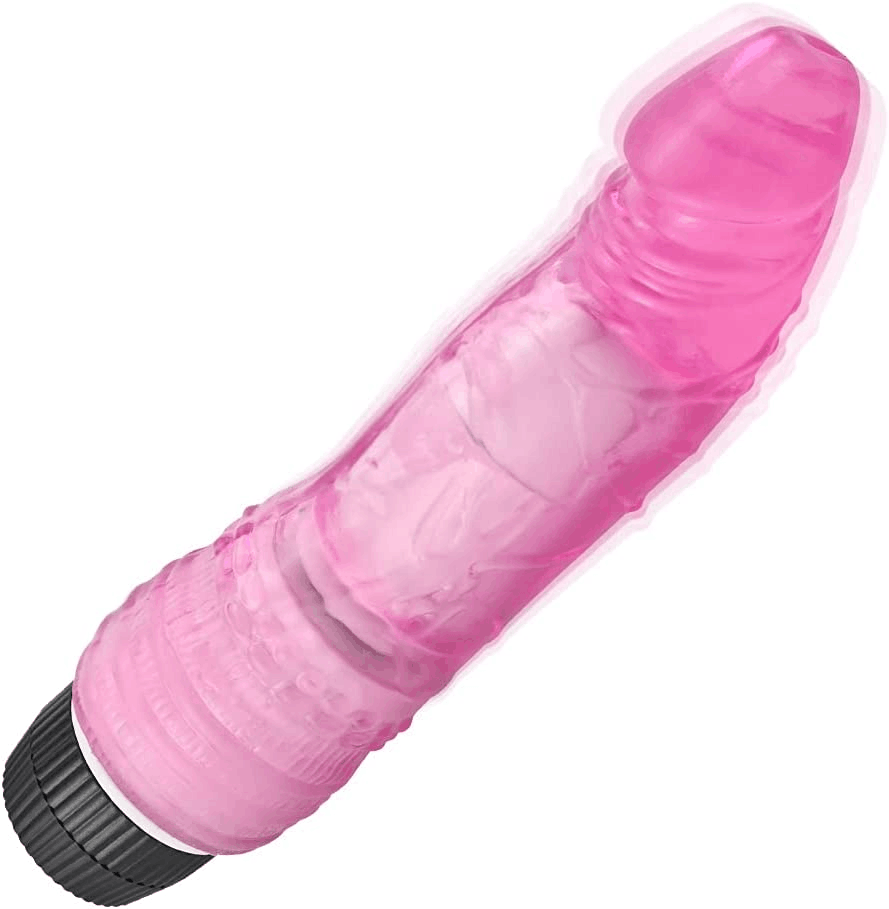 Jelly Vibrating Dildo