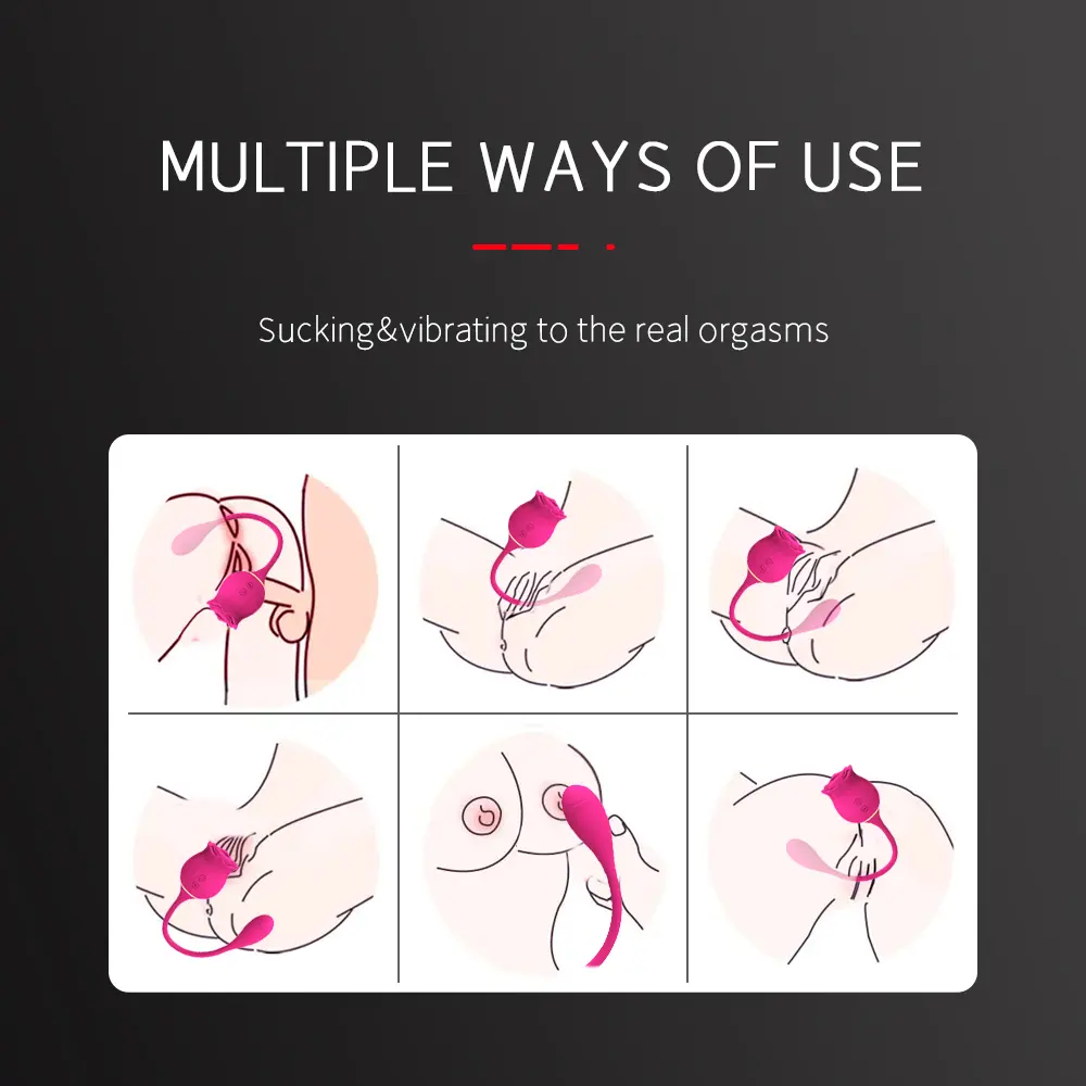 Rose Sucking vibrator