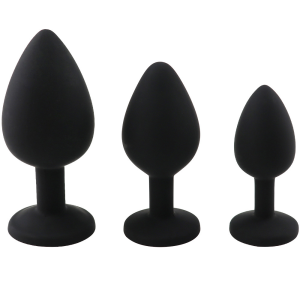 Personalised Anal Plug Set Round Shape