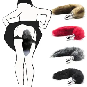 Sexy Fox Tail Anal Plug