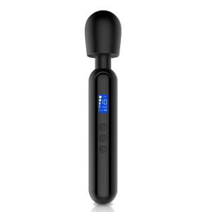 Personalized LED Massage Wand Vibrator