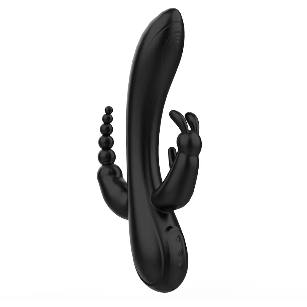 Producer Rabbit Beaded Silicone Vibrator - Image 4