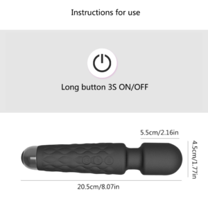Customized Adult Product Wand Vibrator
