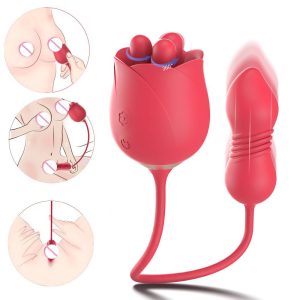 OEM Female Toys Clitoris Rose Vibrator