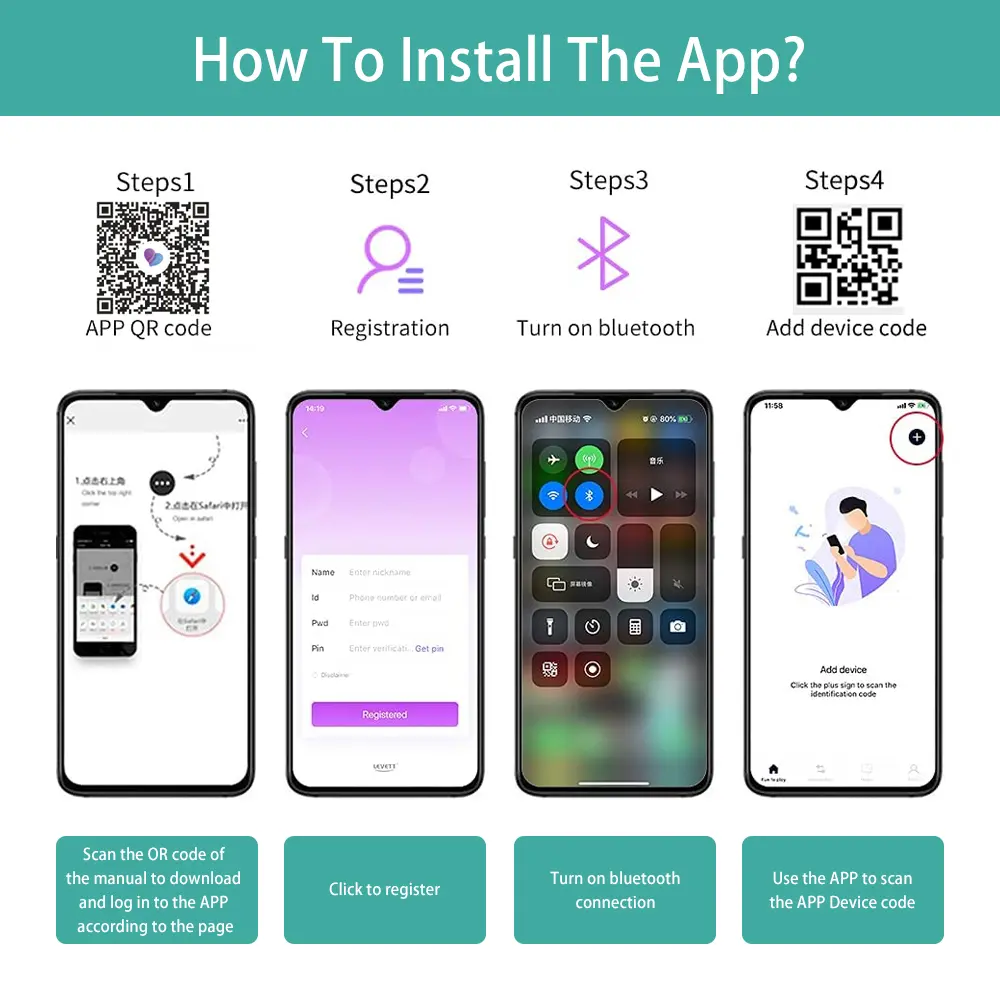 Wireless App Control Vibrator Custom - Image 4