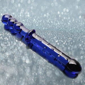 Glass Dildo Manufacturer Crystal Glass Dotted