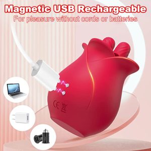 OEM Rose Vibrator Vagina Nipple Licking Vibrating