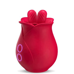 OEM Rose Vibrator Vagina Nipple Licking Vibrating