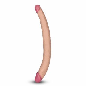 Custom strap on vibrator double dildo