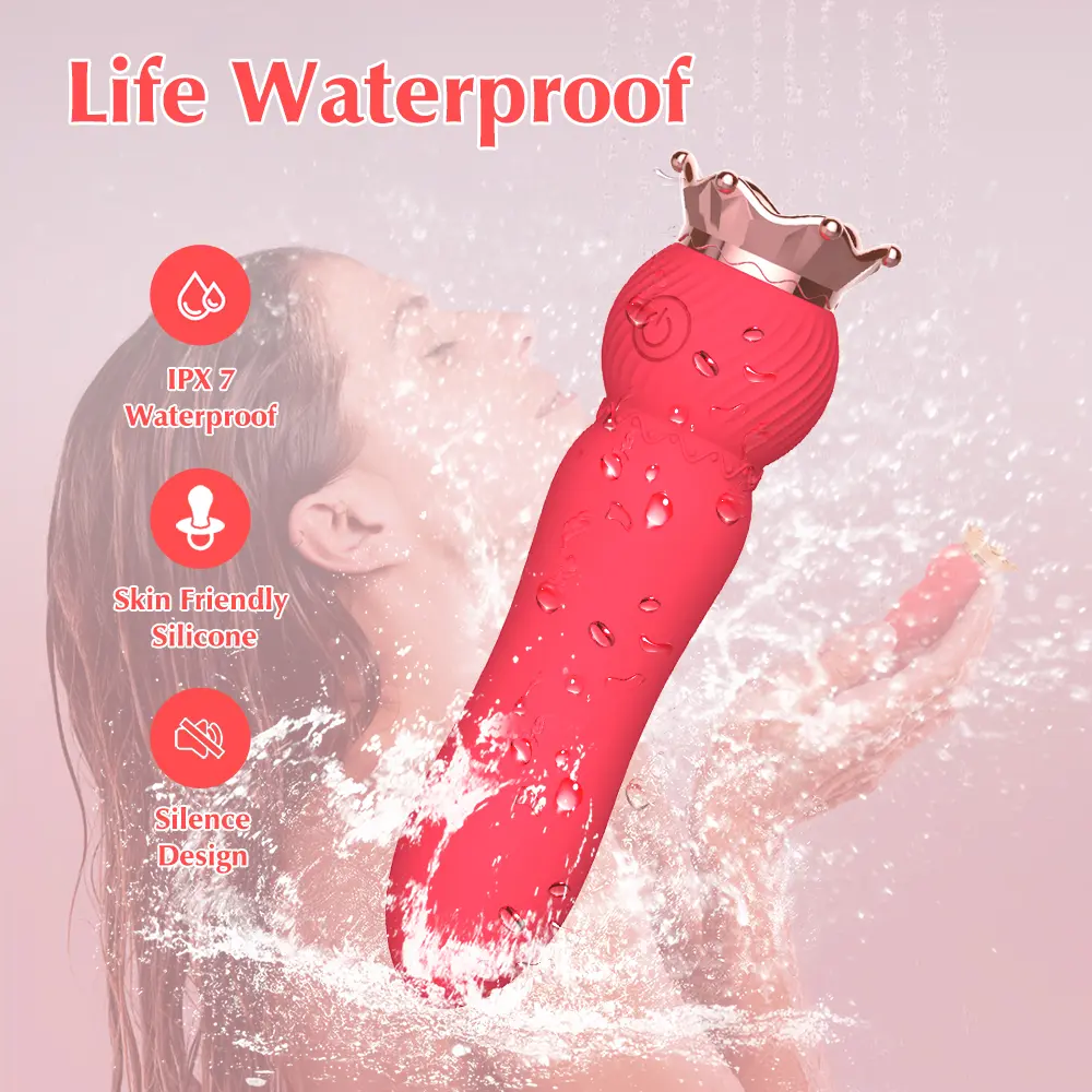 OEM Bullet Vibrator G-spot Rechargeable Crown vibrator - Image 2