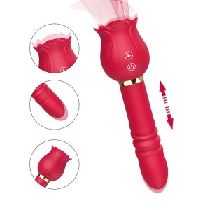 vibrator rose shaped