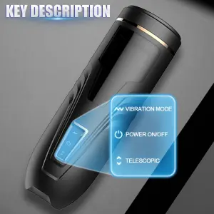 Custom Male Masturbator Machine Telescopic and Rotation