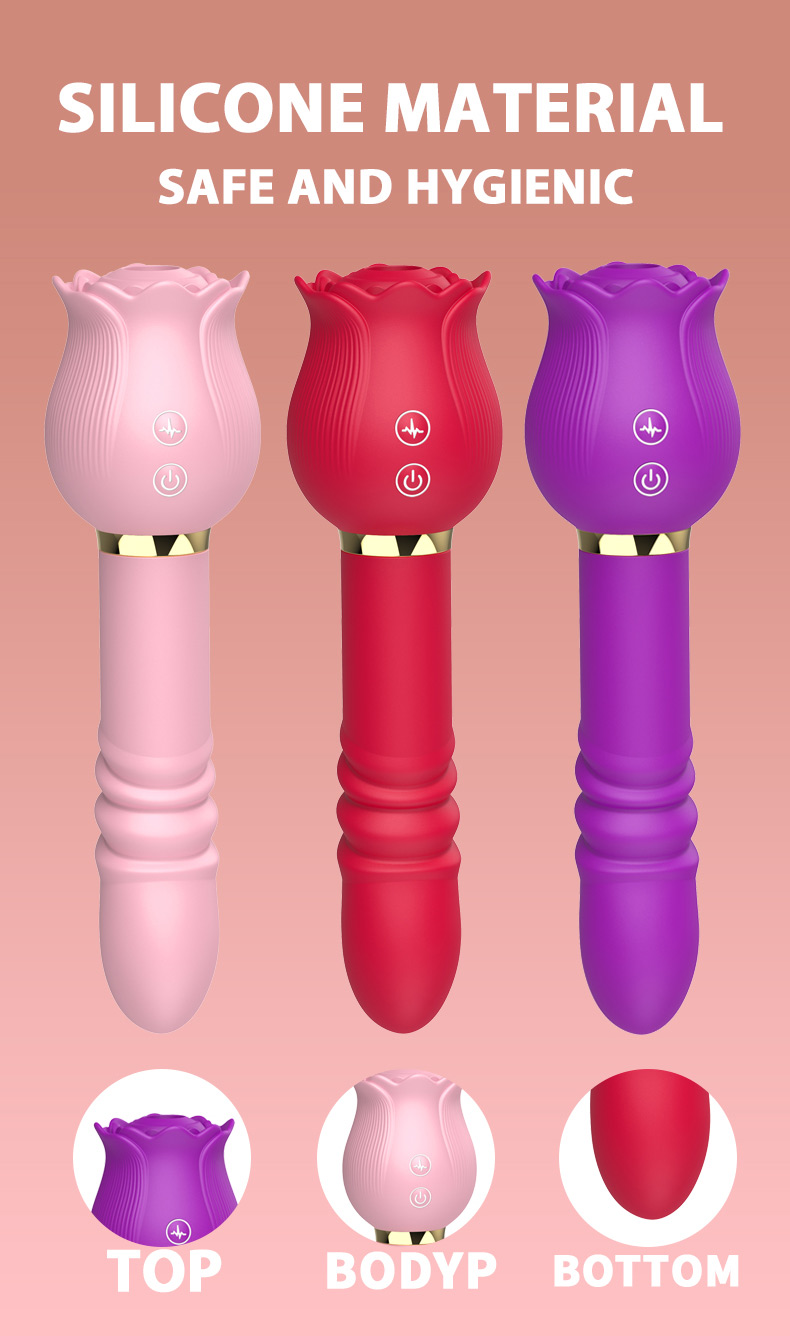 vibrator rose shaped