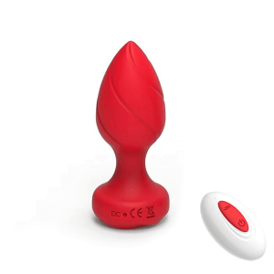 Chinese Adult Products Rose Anal Plug vibrator