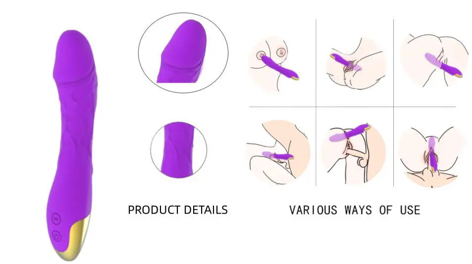 OEM Adult Female Dildo Vibrator Massager