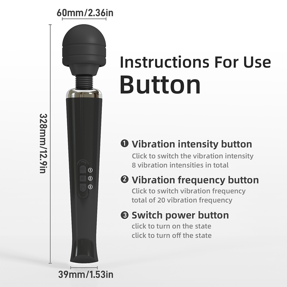 Silicone massager adult novelty