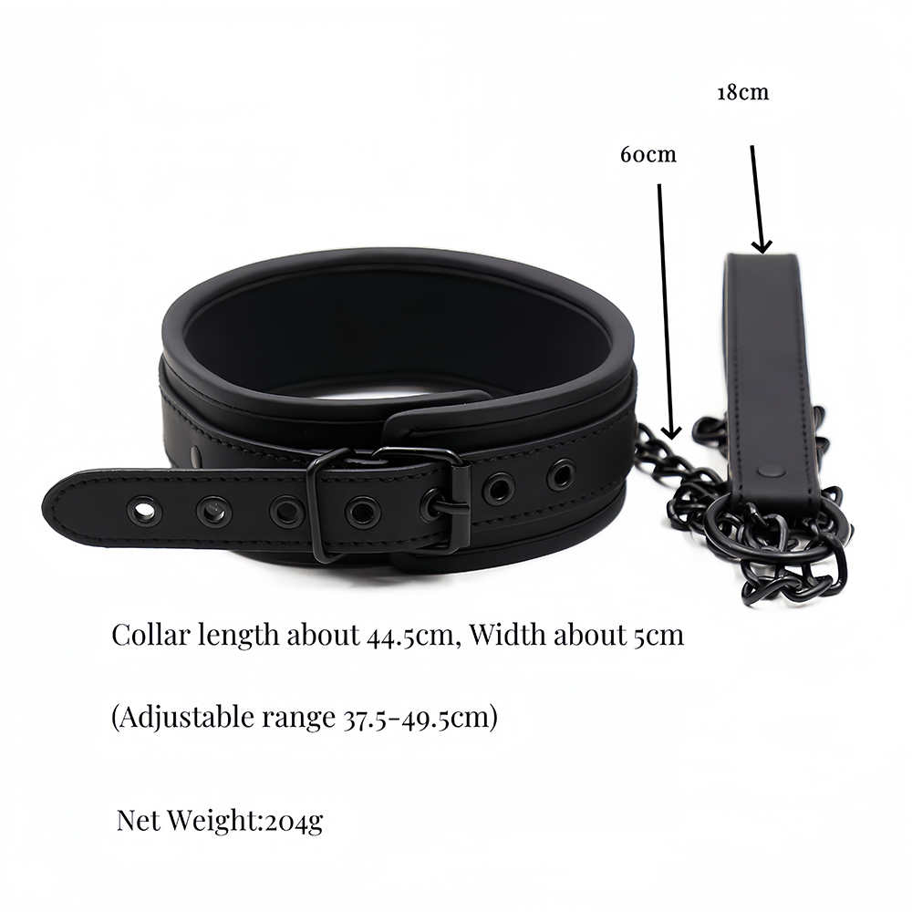 Chinese Adult Handcuff BDSM Collar Leather Choker