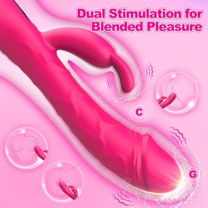 Rabbit Vibrator with LCD Display for Distributor