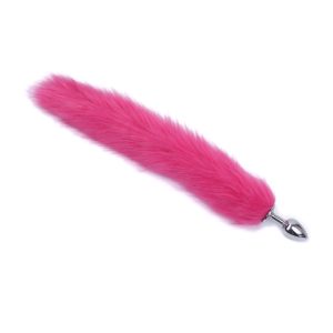 Manufacturer Fox Tail Anal Metal Butt Plugs