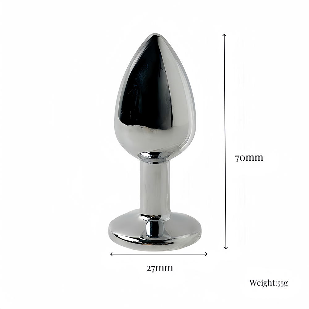 Metal butt plug