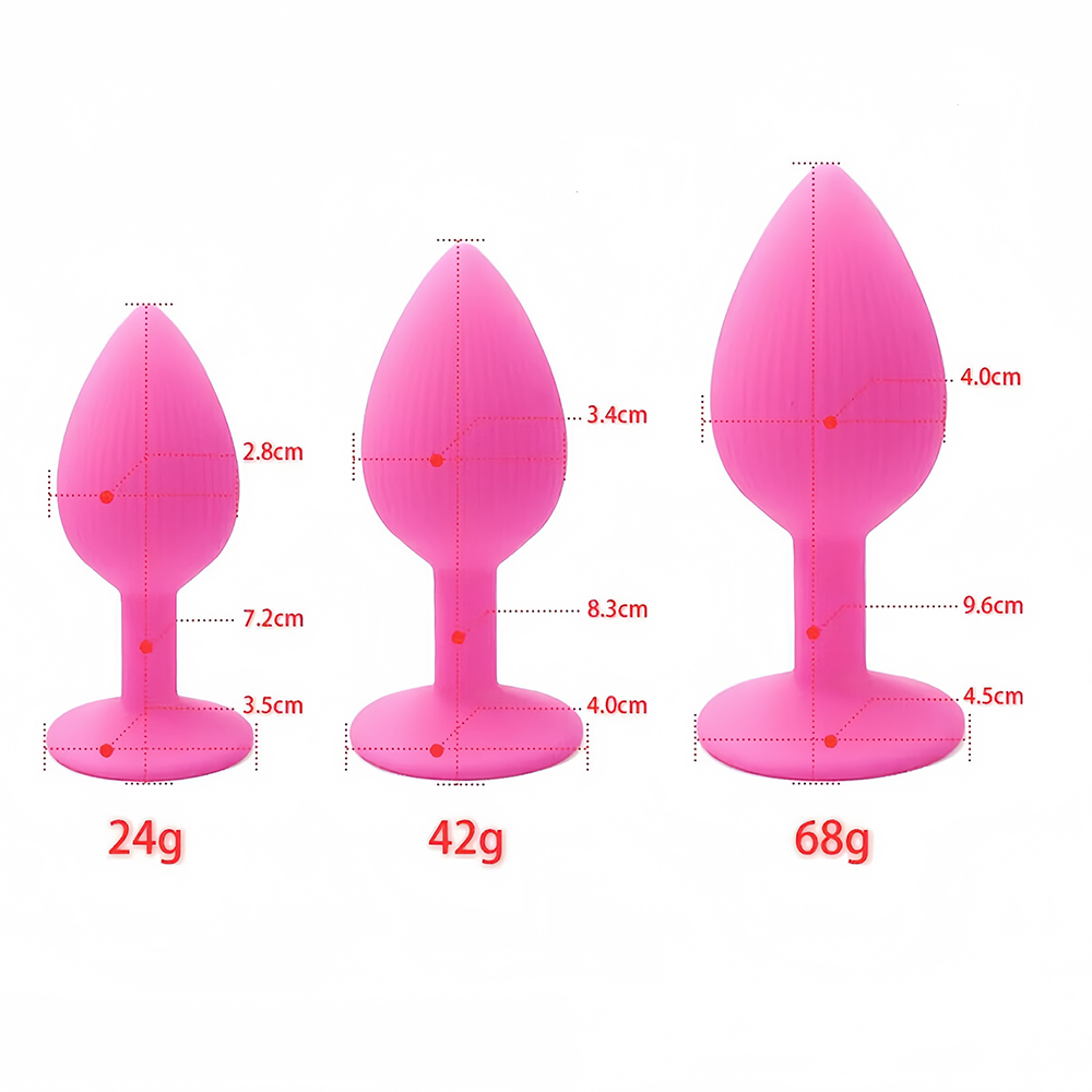 silicone butt plug