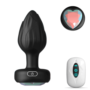 Wholesale Adult Glow Butt Plug Remote Controlled