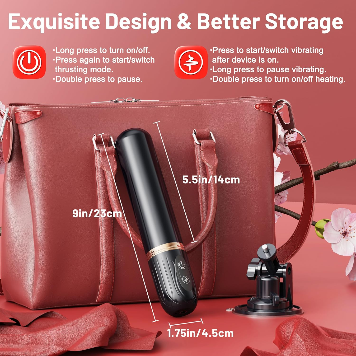 China Adult Products Thrusting Dildo Vibrator - Image 2