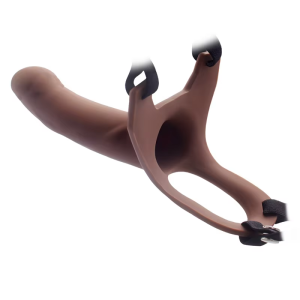 Custom Strap On Silicone Dildo 5.7 Inch