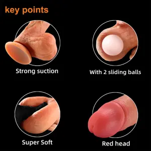 Realistic Silicone Dildo