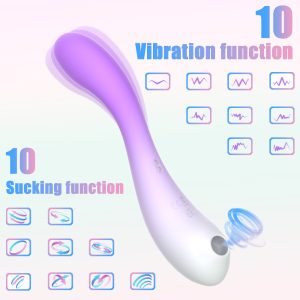 Silicone Sucking Vibrator
