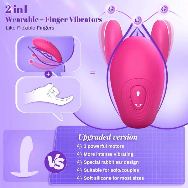 Wholesale App-Controlled Wearable Vibrator