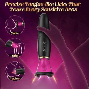 Tongue Licking Vibrator