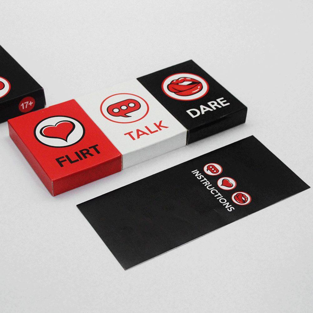 Wholesale Talk Flirt Dare Couple Intimate Card Game